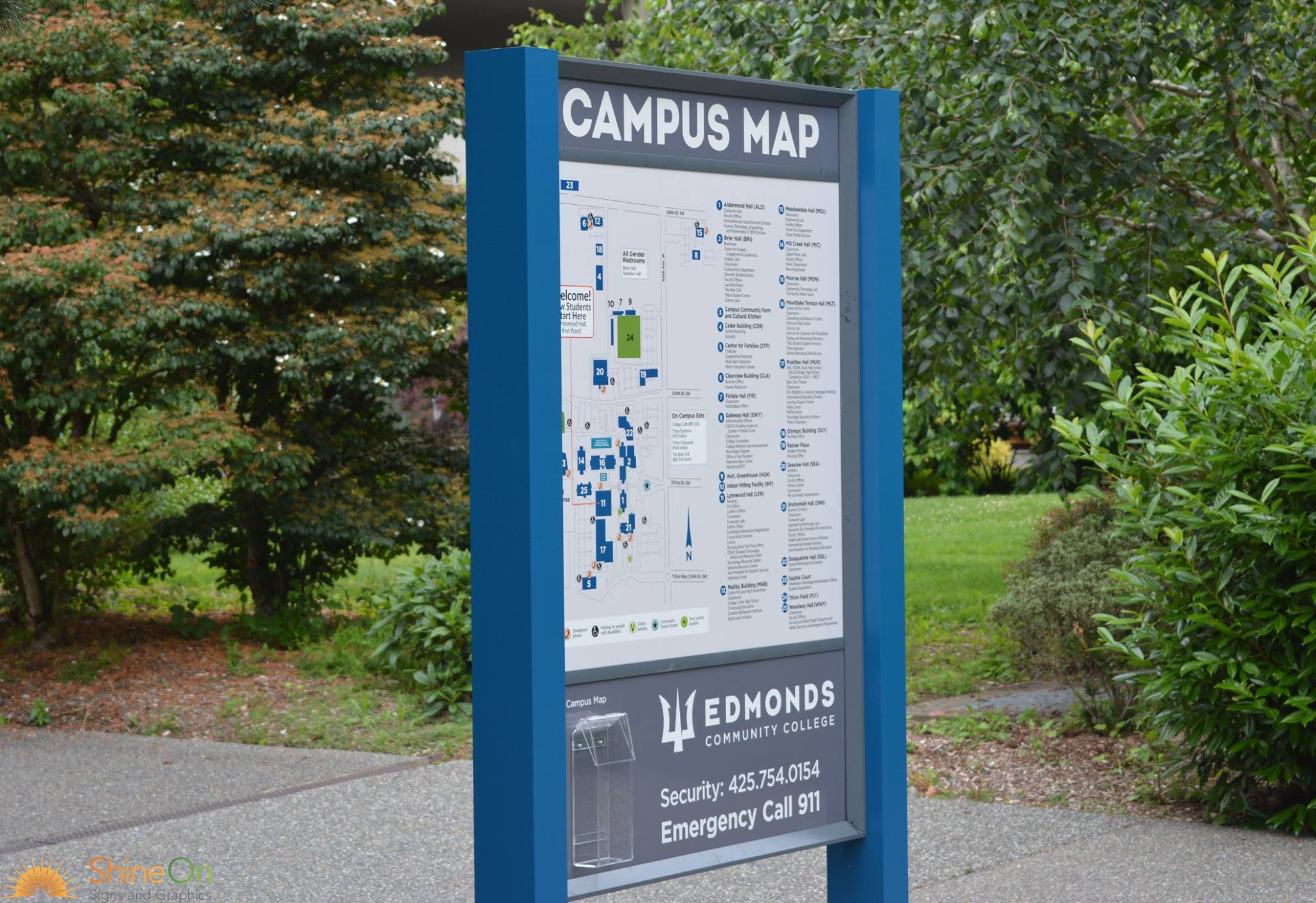 ADA room identification and wayfinding signs